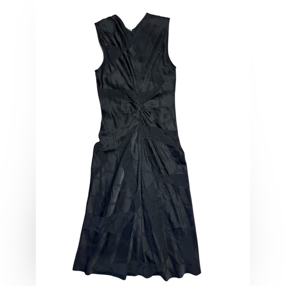 ISABEL MARANT Ravenax Black Midi Satin Dress - Picture 8 of 10